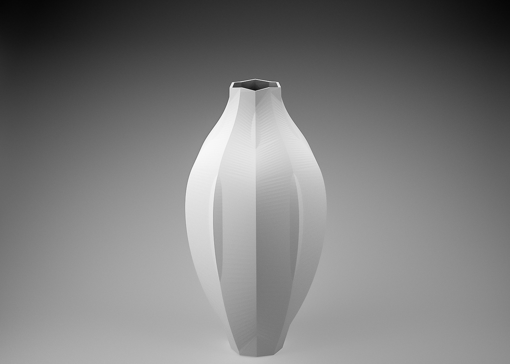 Gotham Pixel Vase, Alpha