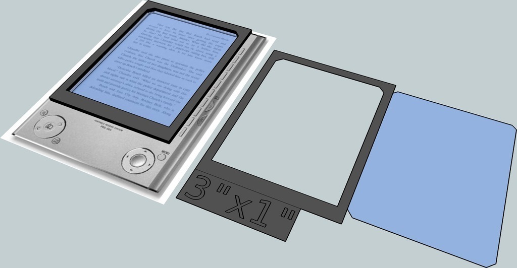 Night-Light for the Sony PRS-505 eBook Reader
