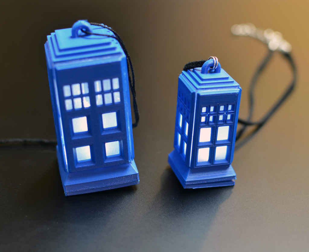 Tardis Pendant