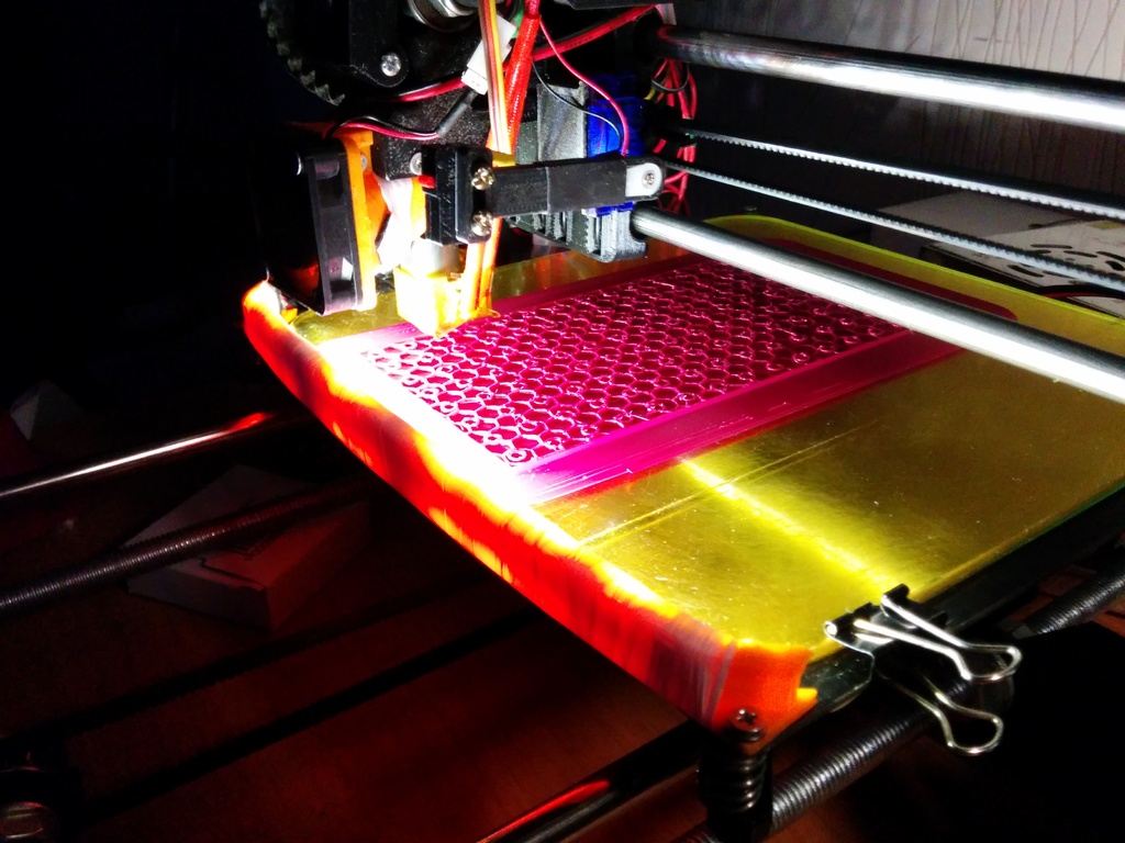 led holder for heatedbed