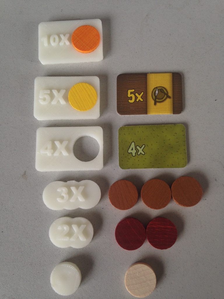 Agricola Playing pieces