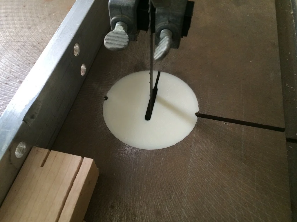 Central Machinery (Harbor Freight) Replacement Bandsaw Table Insert