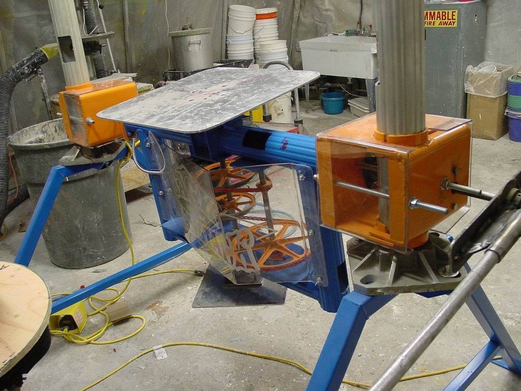 Dual Axis Rotational Casting Machine (AKA Coin Caster)Prototype