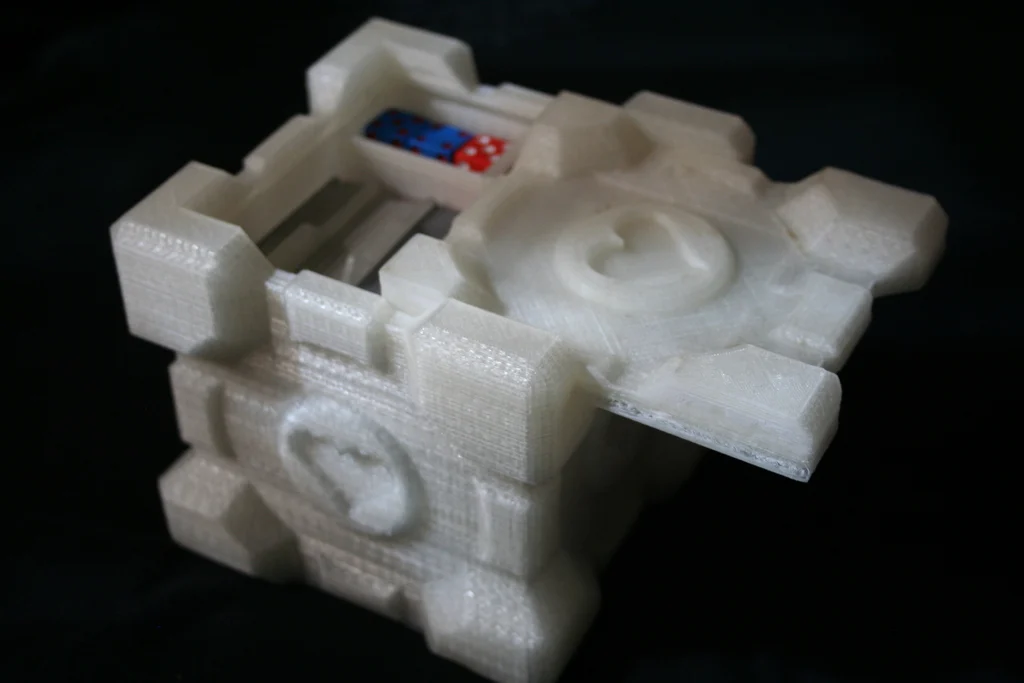 Companion Cube Double Deck Box