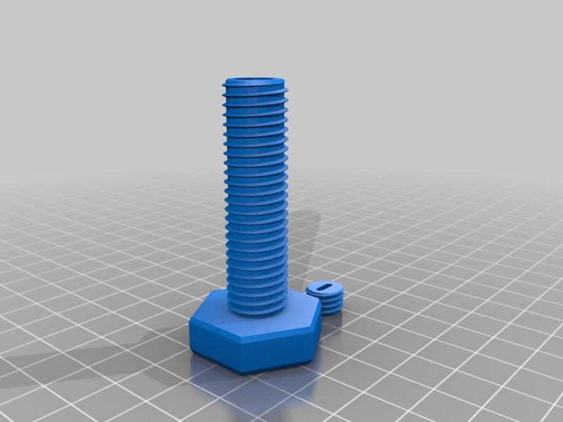Hidden compartment bolt