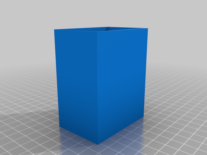 Cheap and Easy Stackable Box / Leicht zu Druckende stapelbare Box