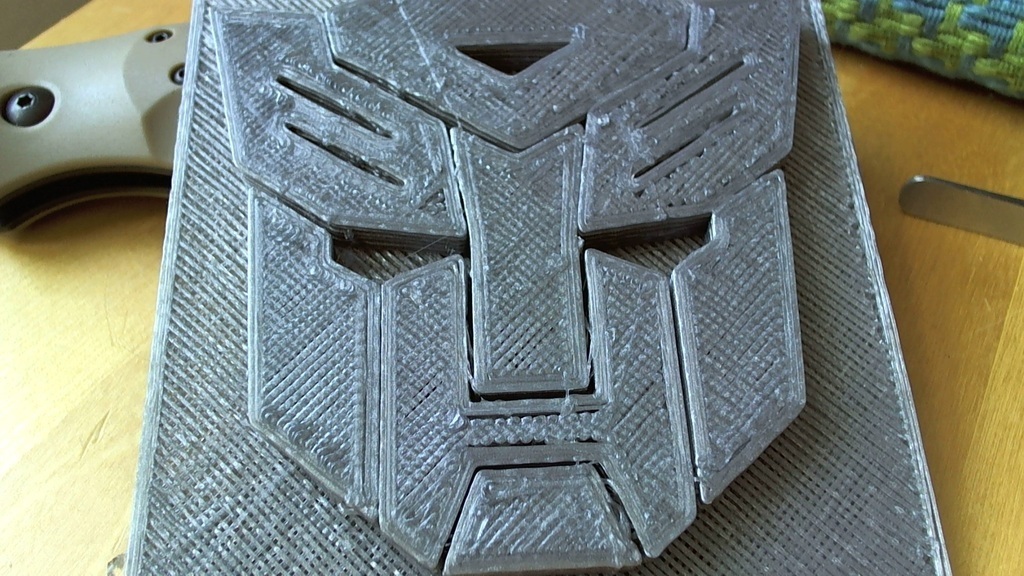 Autobot Transformer Badge
