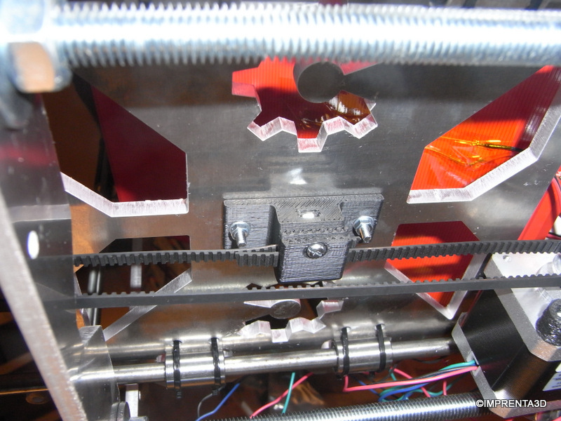Clip for T2.5 belt for Prusa I3