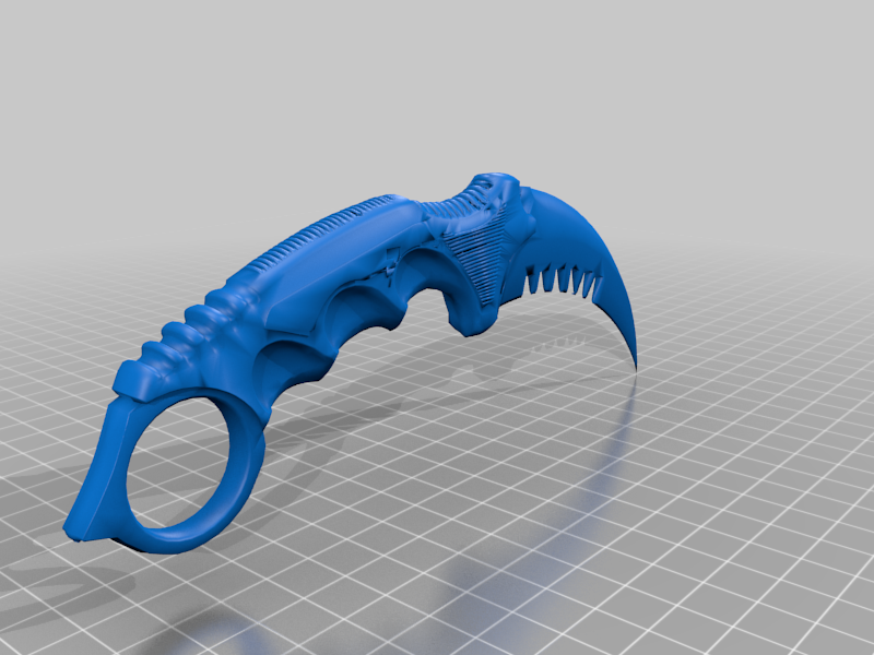 Serrated Karambit