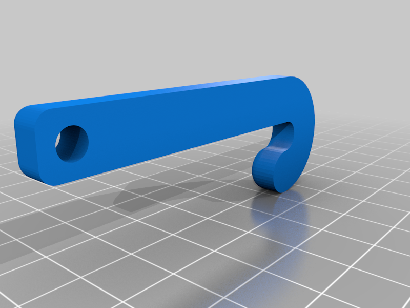 Malik Hockey Stick Keychain