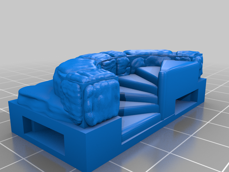 OpenForge 2.0 Spiral Stair Down (ORIG) OpenLock Base