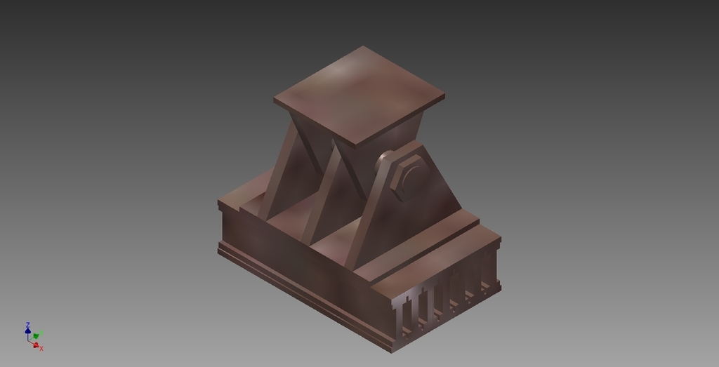 HO Scale Bridge Shoe (Pedestal)