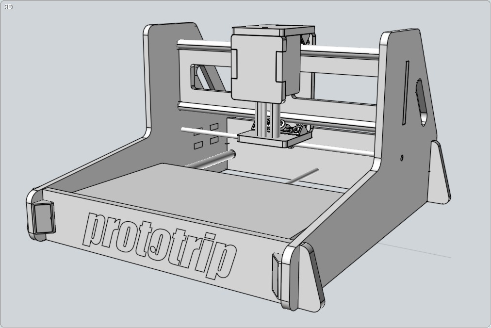 prototrip 3X CNC milling machine