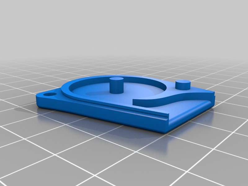 The Original Orange Screamer Keychain with Snap Fitting and Solidworks 2014 source