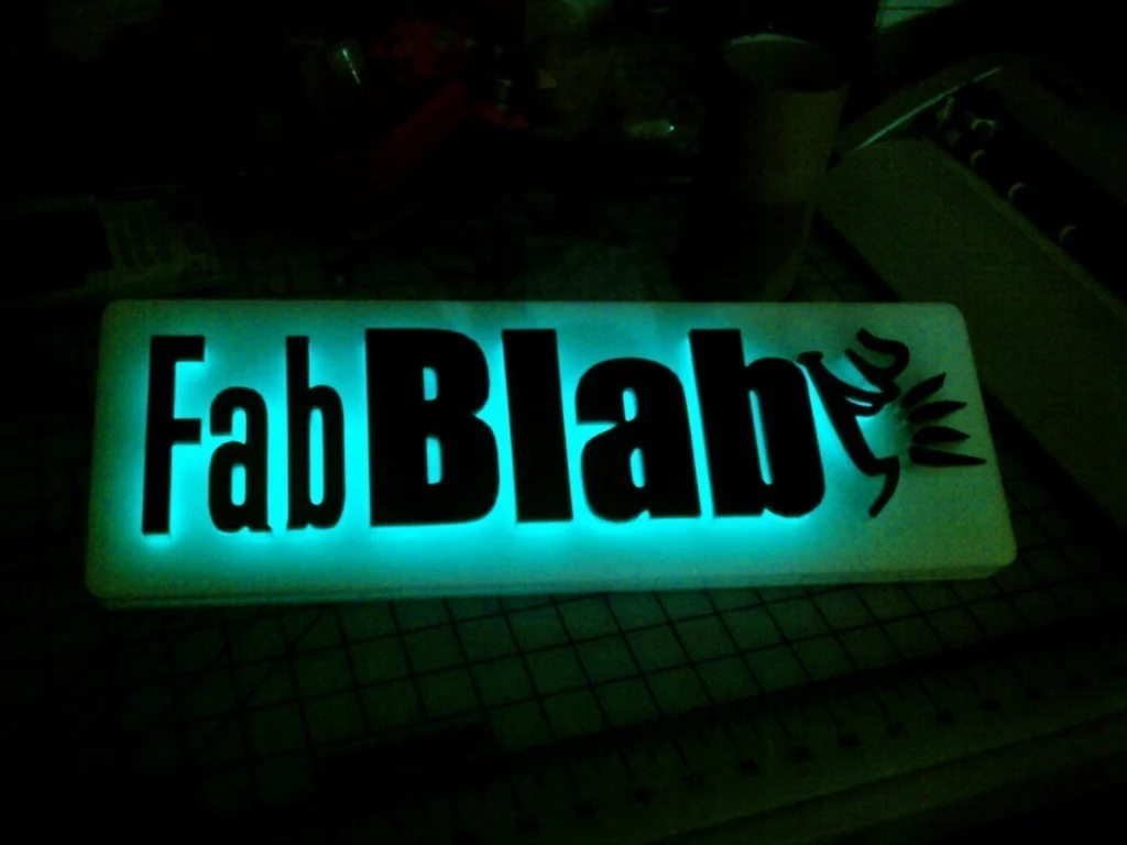 Back-Lit Sign (EL-Wire)