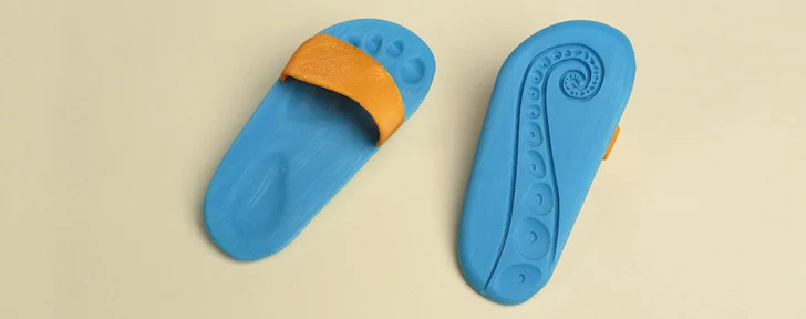 Nathan and IRIS-7's Beach Sandals