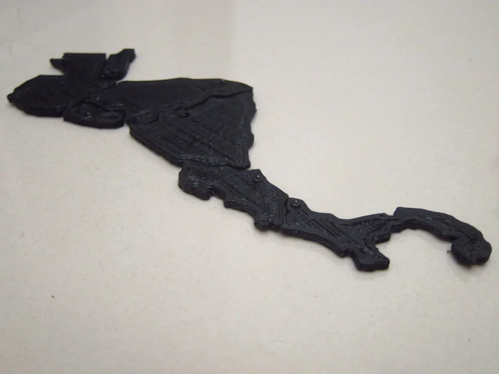 Central America map puzzle (with tutorial)