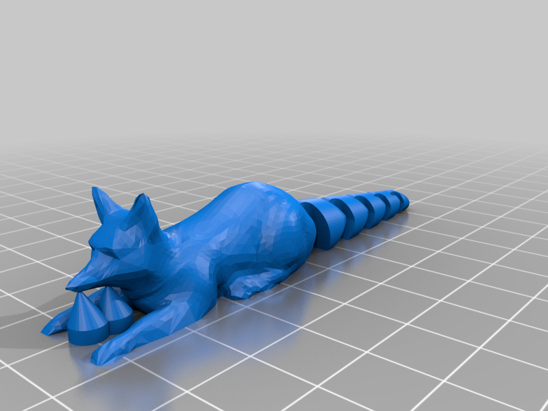 flexi-tailed fox