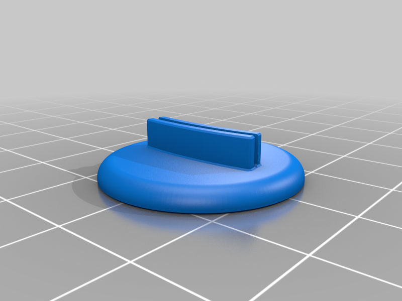 Weighted base for paper minis