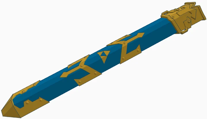Sword scabbard for Link costume