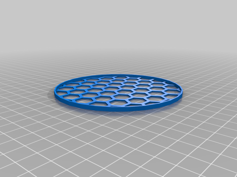 Customizable round hex pattern
