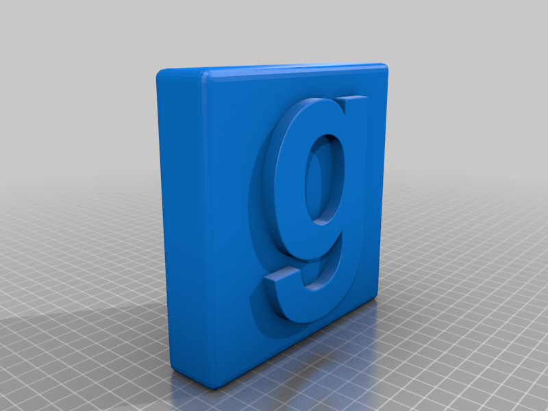 Garry's Mod logo model