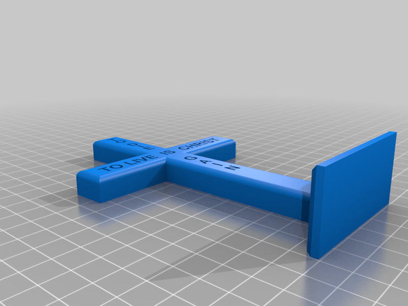 Cross (flat back, v2)