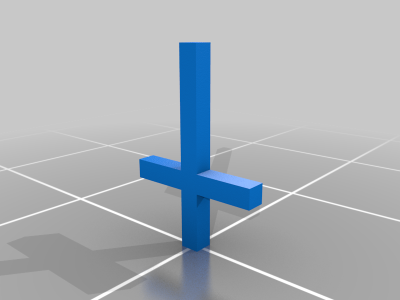 Upside down cross Prototype