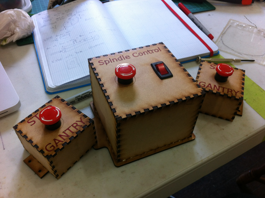 CNC Emergency Stop Button Boxes