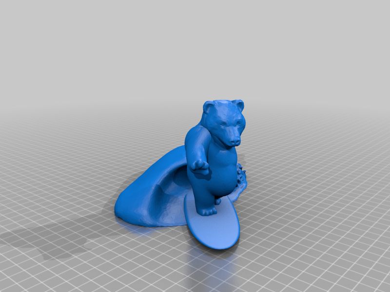 Surfing Bear