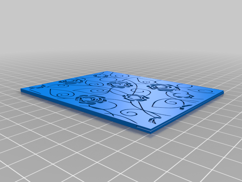 Embossing Plates - Rose