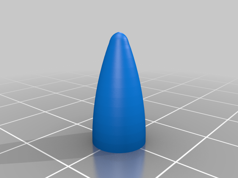 Bottle Rocket Fireworks Nose Cone
