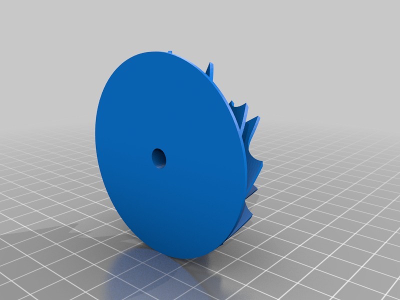 printable turbo impeller