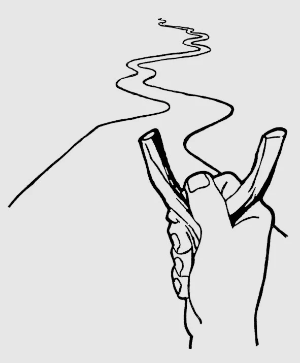 Scout simbol like crutch way