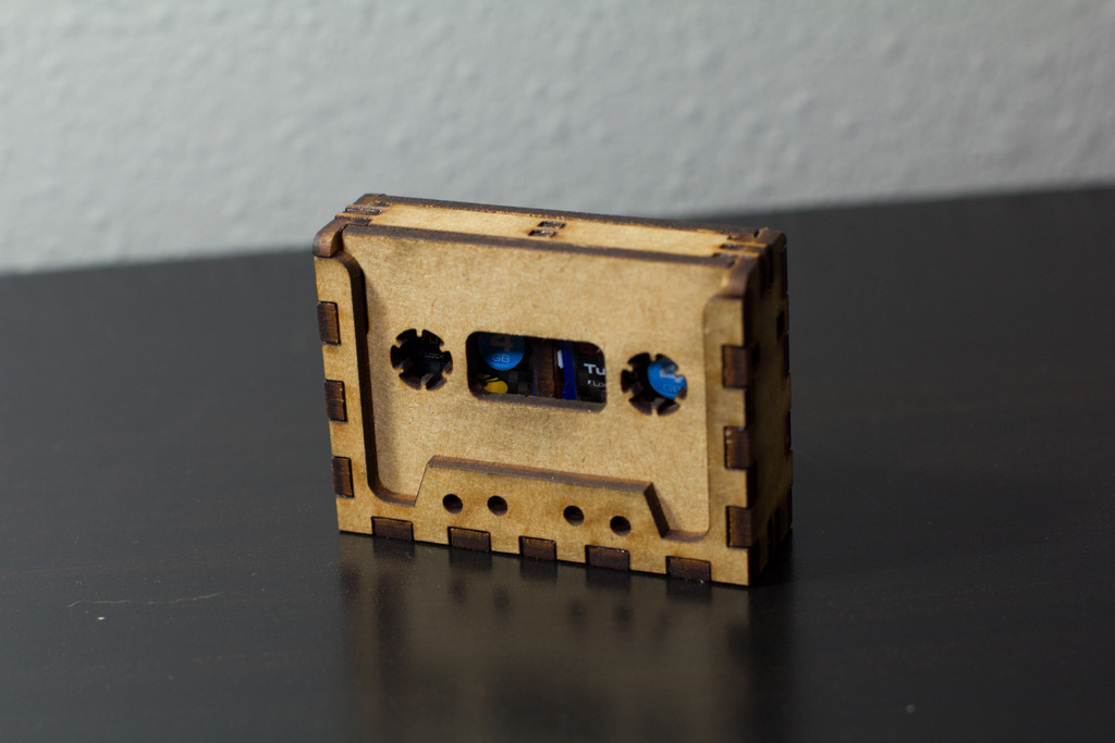 Cassette Tape Holder for SD Cards