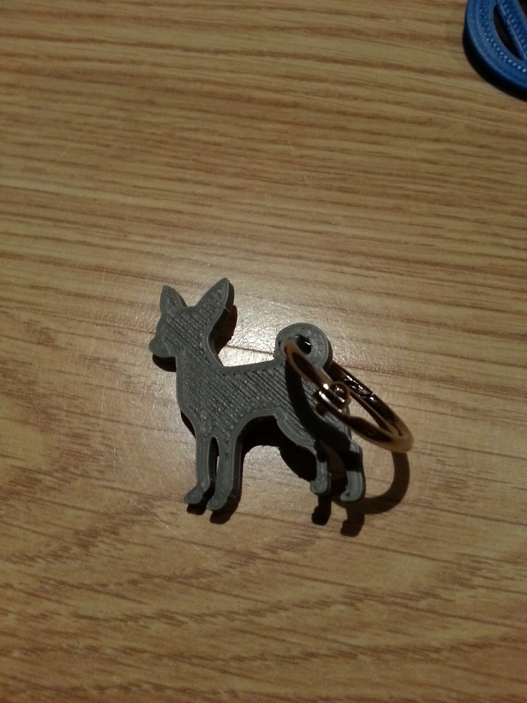 Chihuahua Keychain