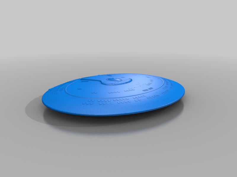 NCC 1701D Enterprise (TNG) (Removable Saucer)