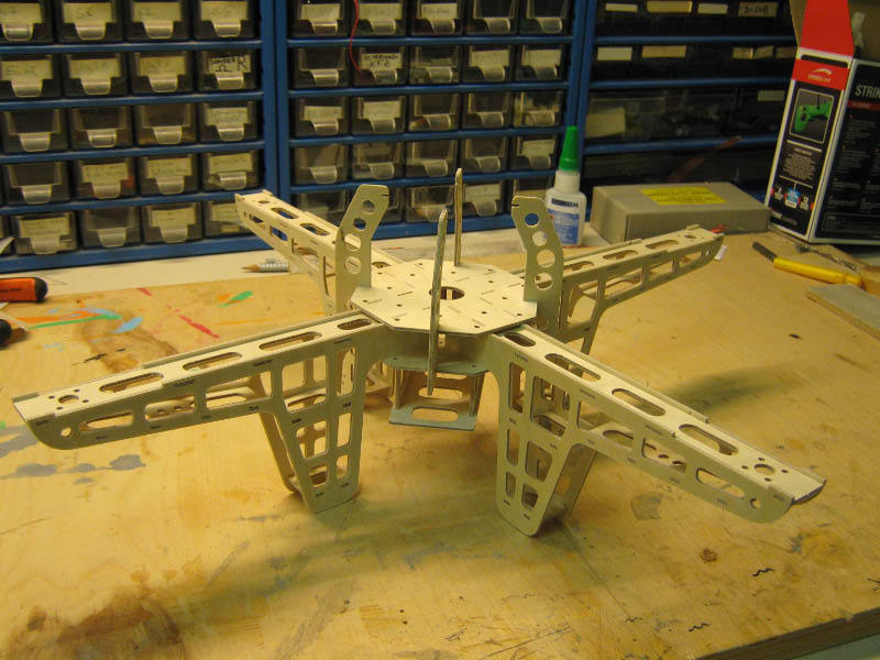 Murkelcopter - quad copter frame