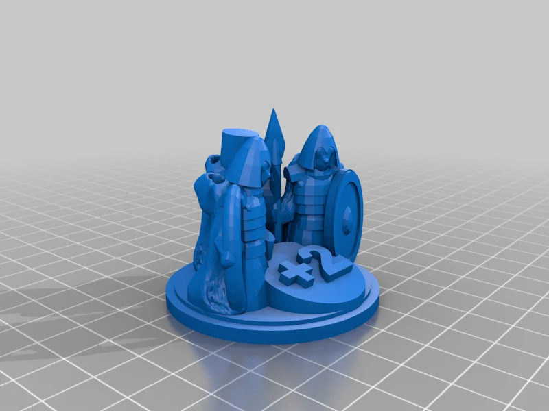 Catan largest army trophy