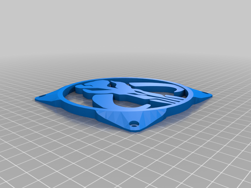 Mandalorian fan grill