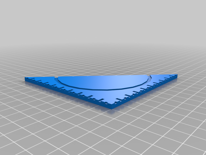 Triangle Ruler - Geodriehoek - Set Square