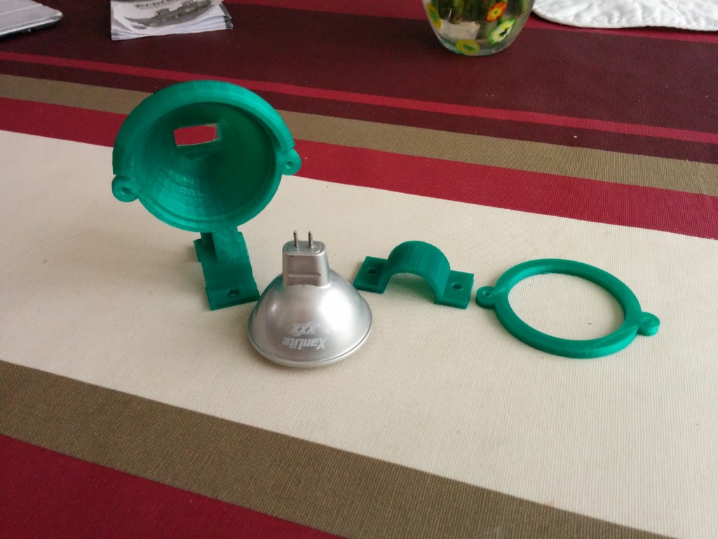 Bike Cycle Light support (with MR16 standard light)