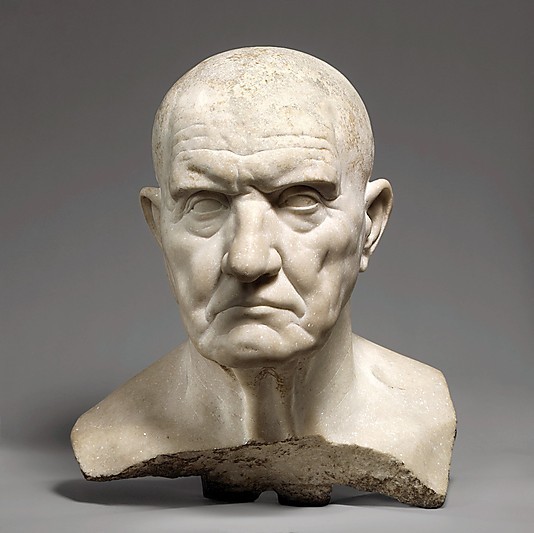 Roman bust of a man