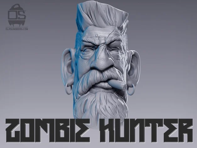 Zombie Hunter Head