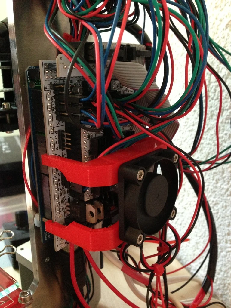 RAMPS 1.4 Fan Mount, 40mm, parametrizable