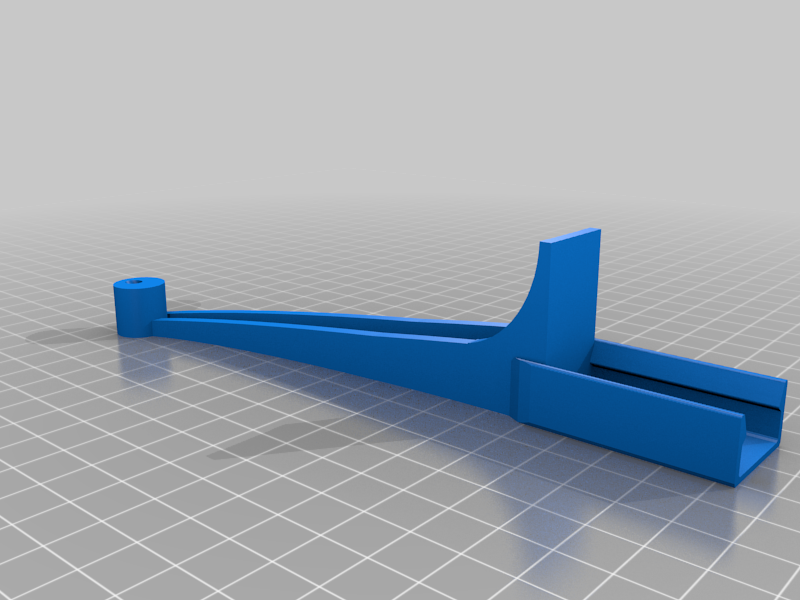 Ender 3 pro snap on filament guide with PFTE tube insert