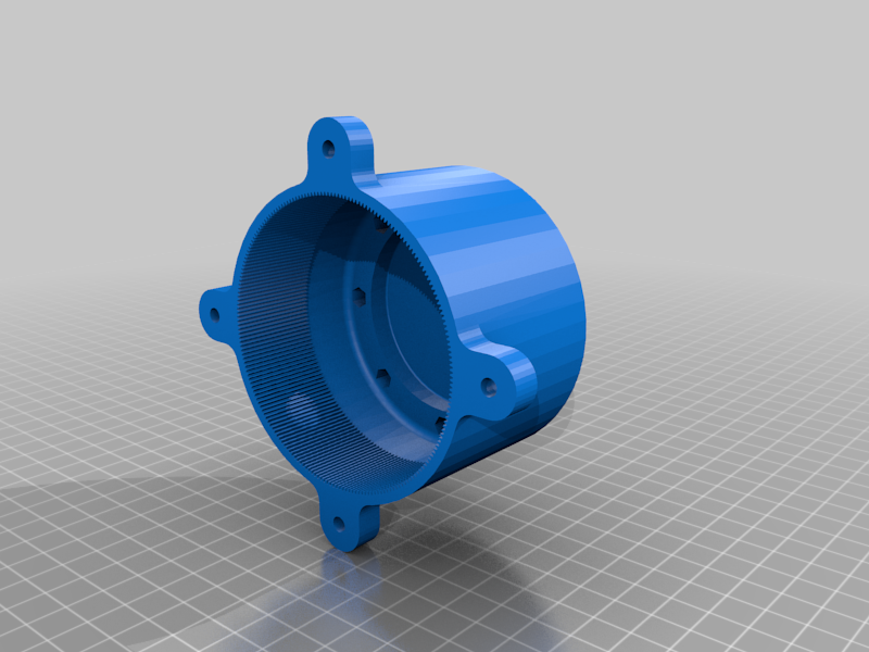 Strain Wave Gear System (Harmonic Drive) with Nema 17 input 100:1 reduction