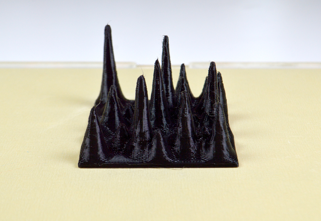 Stalagmites, on 123D Sculpt