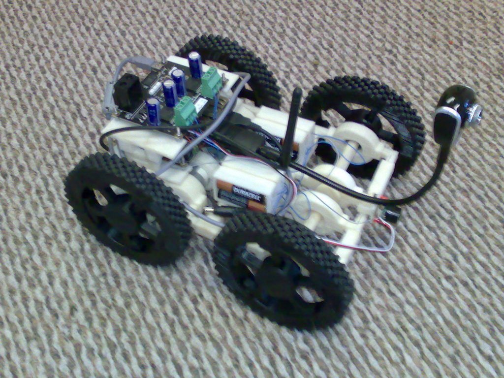 Large Wheels for Truckbot