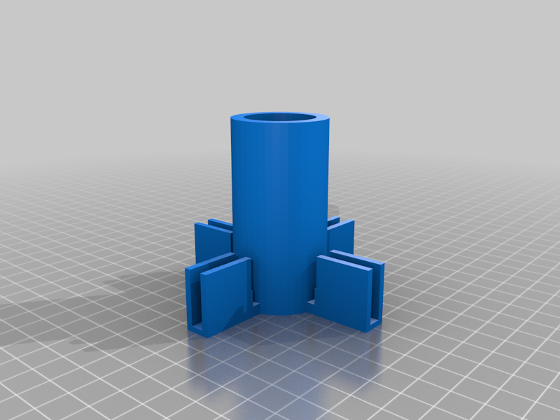 ModelRocket motor and fins adapter.